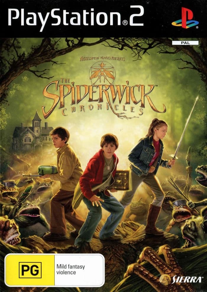 spiderwick chronicles ps2 iso games